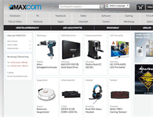 Tablet Screenshot of maxcom.de